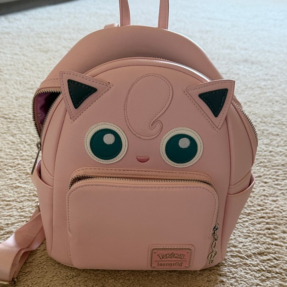 Pink Jigglypuff Loungefly Kids Backpack